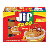 Jif To Go creamy peanut butter, 8 1.5-oz cups Full-Size Picture